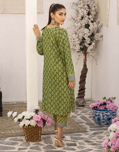 AY-016 – 2 Piece Digital Printed Unstitched Luxury Lawn