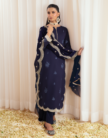 IL 006 Azure Unstitched Lawn