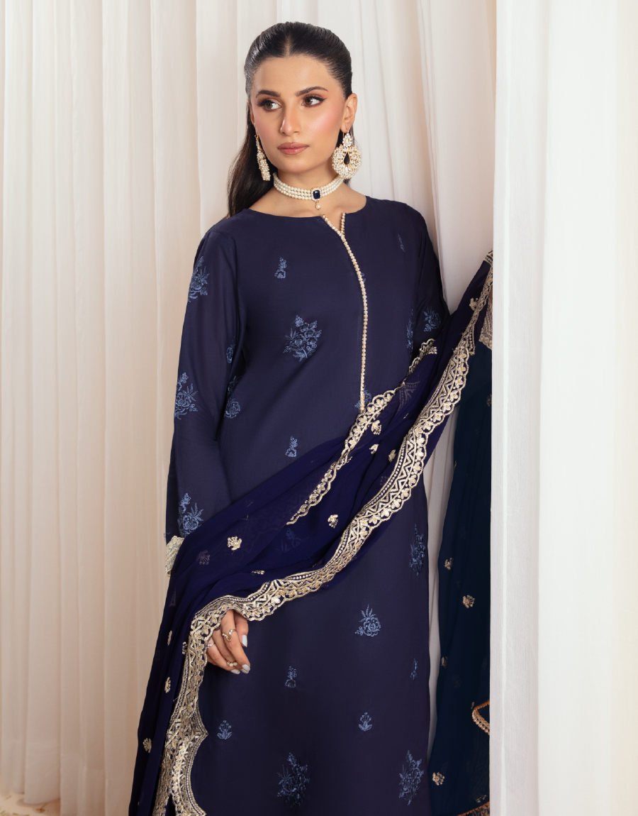 IL 006 Azure Unstitched Lawn