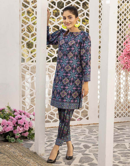 AY-021 – 2 Piece Digital Printed Unstitched Luxury Lawn